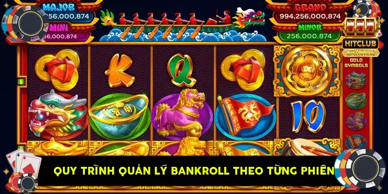 quy trình quản lý bankroll theo từng phiên